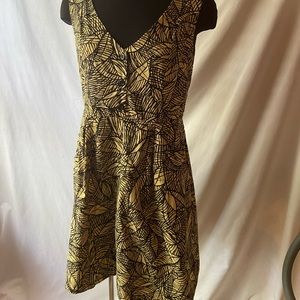 Anthropology patterned dress